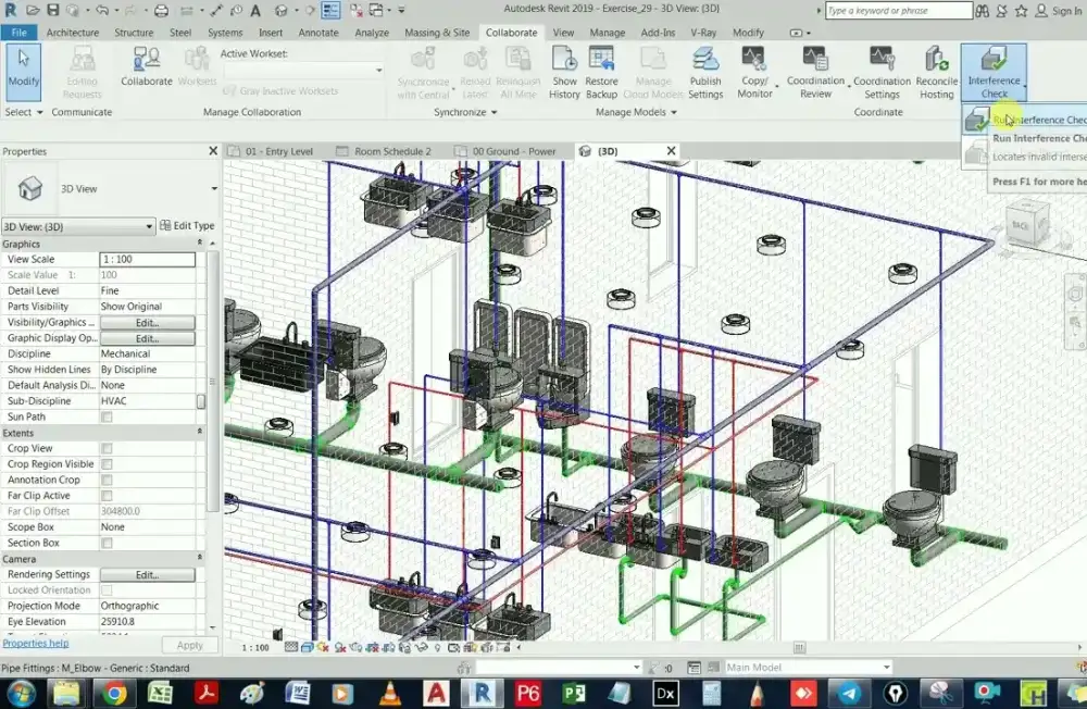 Professional CAD Drafting for Plumbing Fixtures